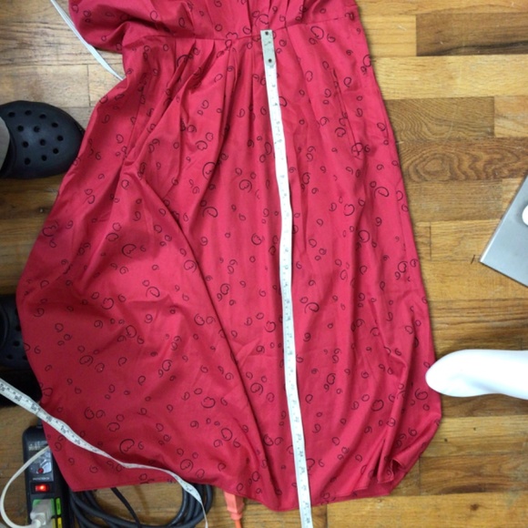 1970s blouson vintage dress - Picture 7 of 9